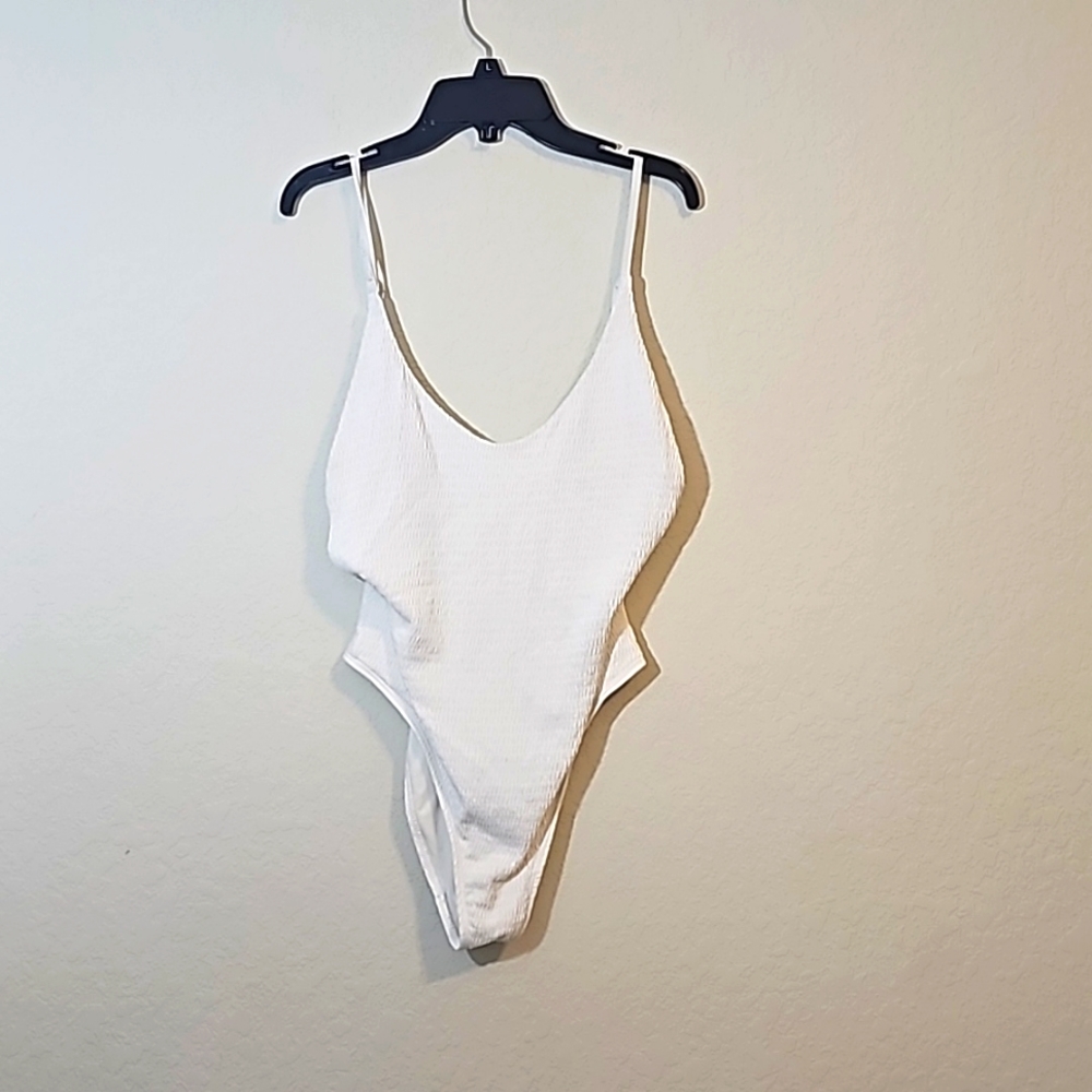 White Swimming Suit